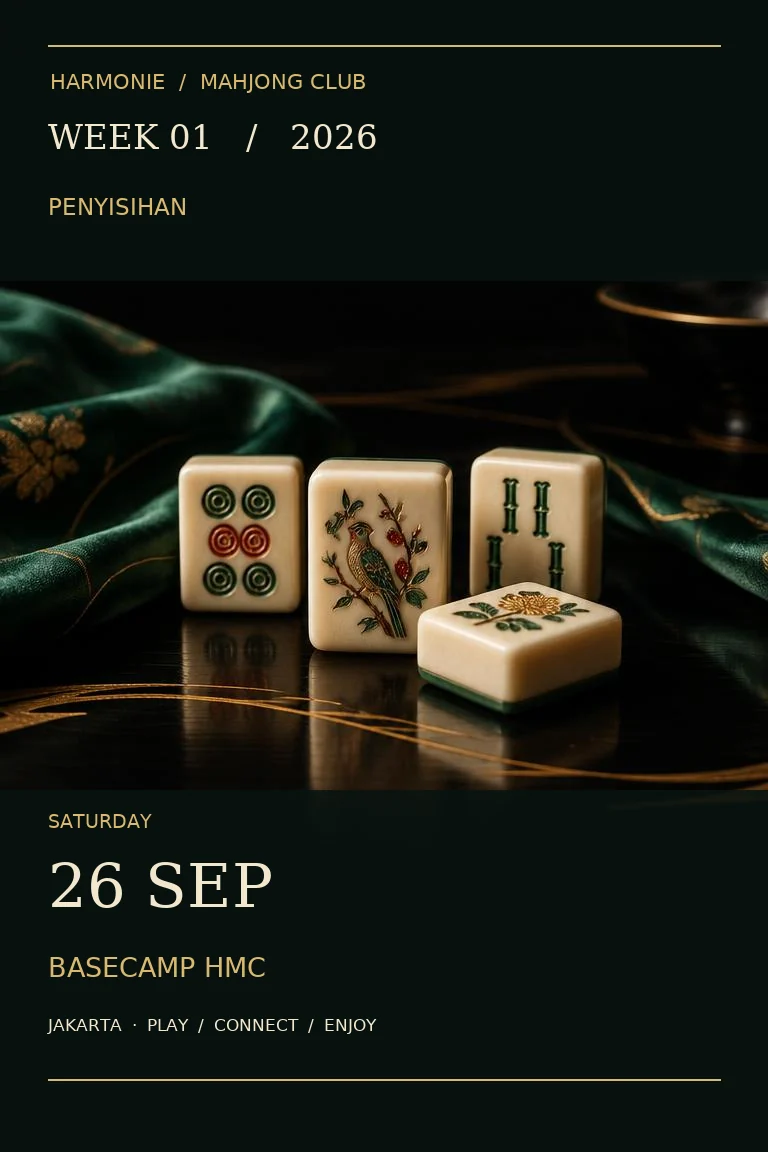 Poster Harmonie Week 1 · 26 September