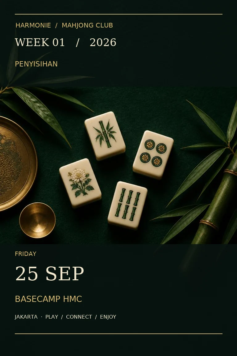Poster Harmonie Week 1 · 25 September